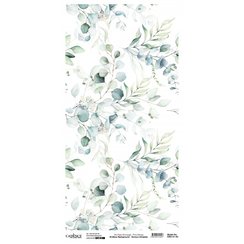 PAPEL DE ARROZ 30X60 ENDLESS BACKGROUND EDB0160