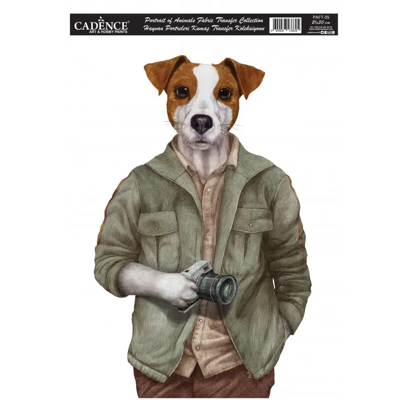 TRANSFER TELA ANIMAL PORTRAIT 05