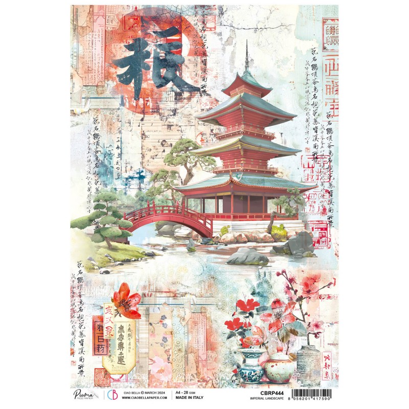 PAPEL DE ARROZ A4 IMPERIAL LANDSCAPE