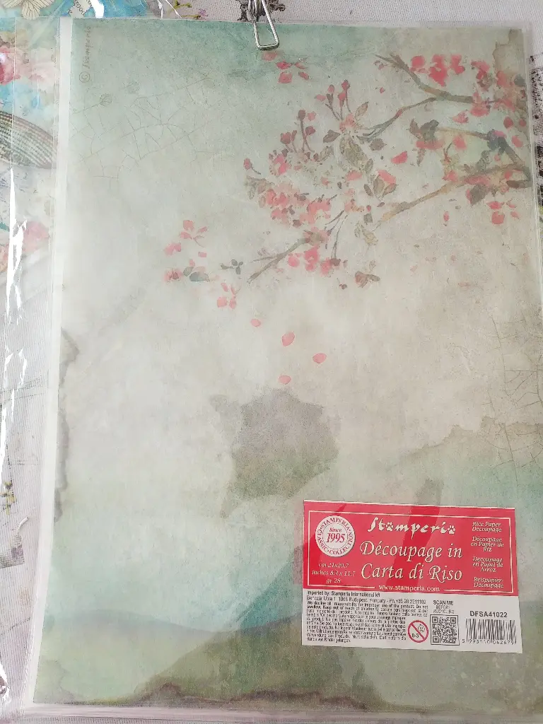 PAPEL DE ARROZ A4 RAMA HIDDEN GROVE