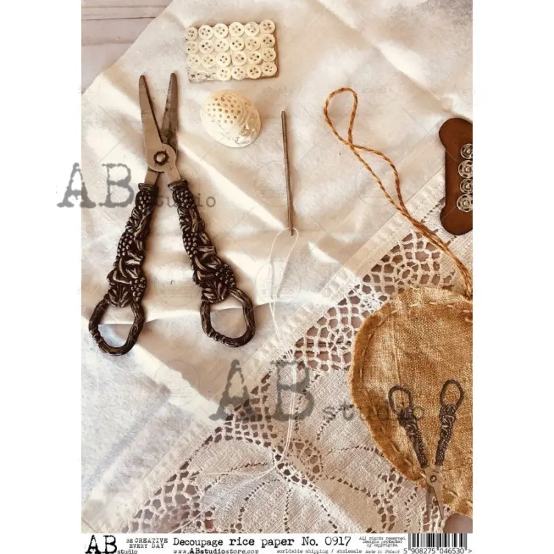 PAPEL DE ARROZ A4 COSTURA ABSTUDIO