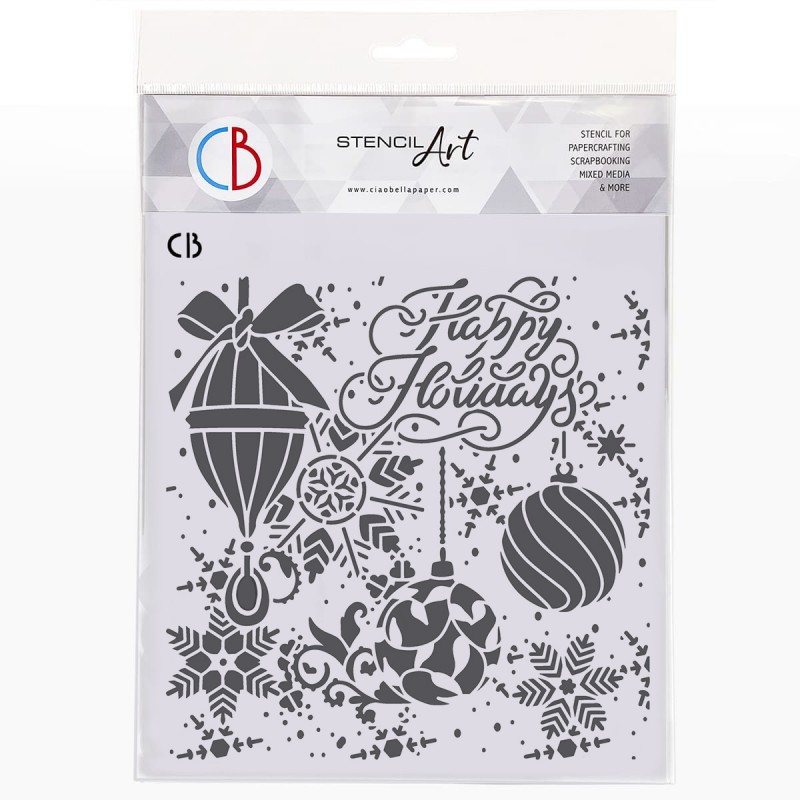 PLANTILLA CIAO BELLA HAPPY HOLLIDAYS