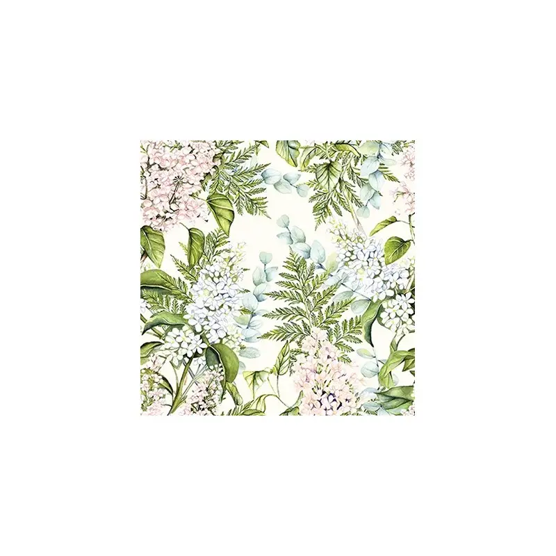 SERVILLETA LILAS CREMA