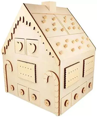 CALENDARIO DE ADVIENTO CASA DE GALLETA