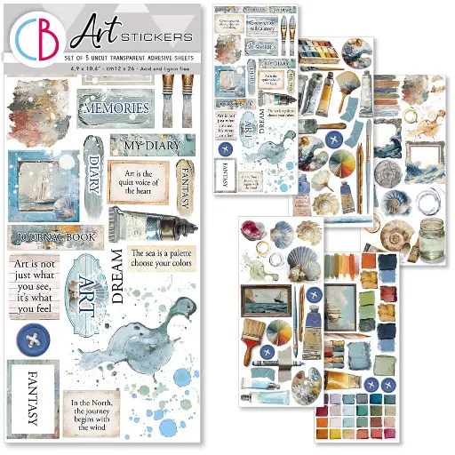 [CBI008] PEGATINAS AN ARTIST JOURNEY
