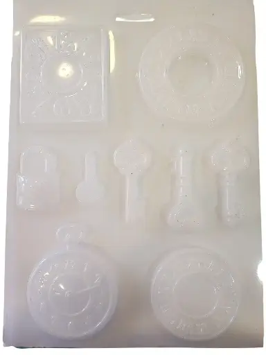 MOLDE PLASTICO STAMPERIA RELOJES Y LLAVES