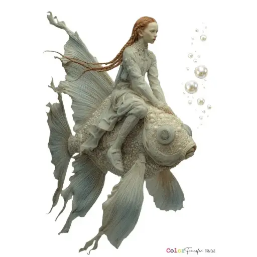 [TRM063] TRANSFER SIRENA MONTADA 27X21